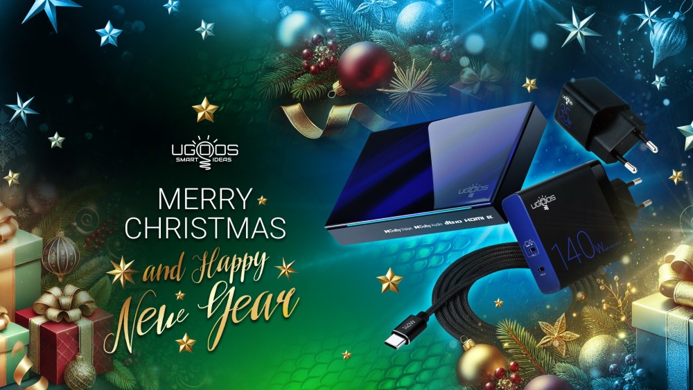 Ugoos Team wishes you Merry Christmas and Happy New Year