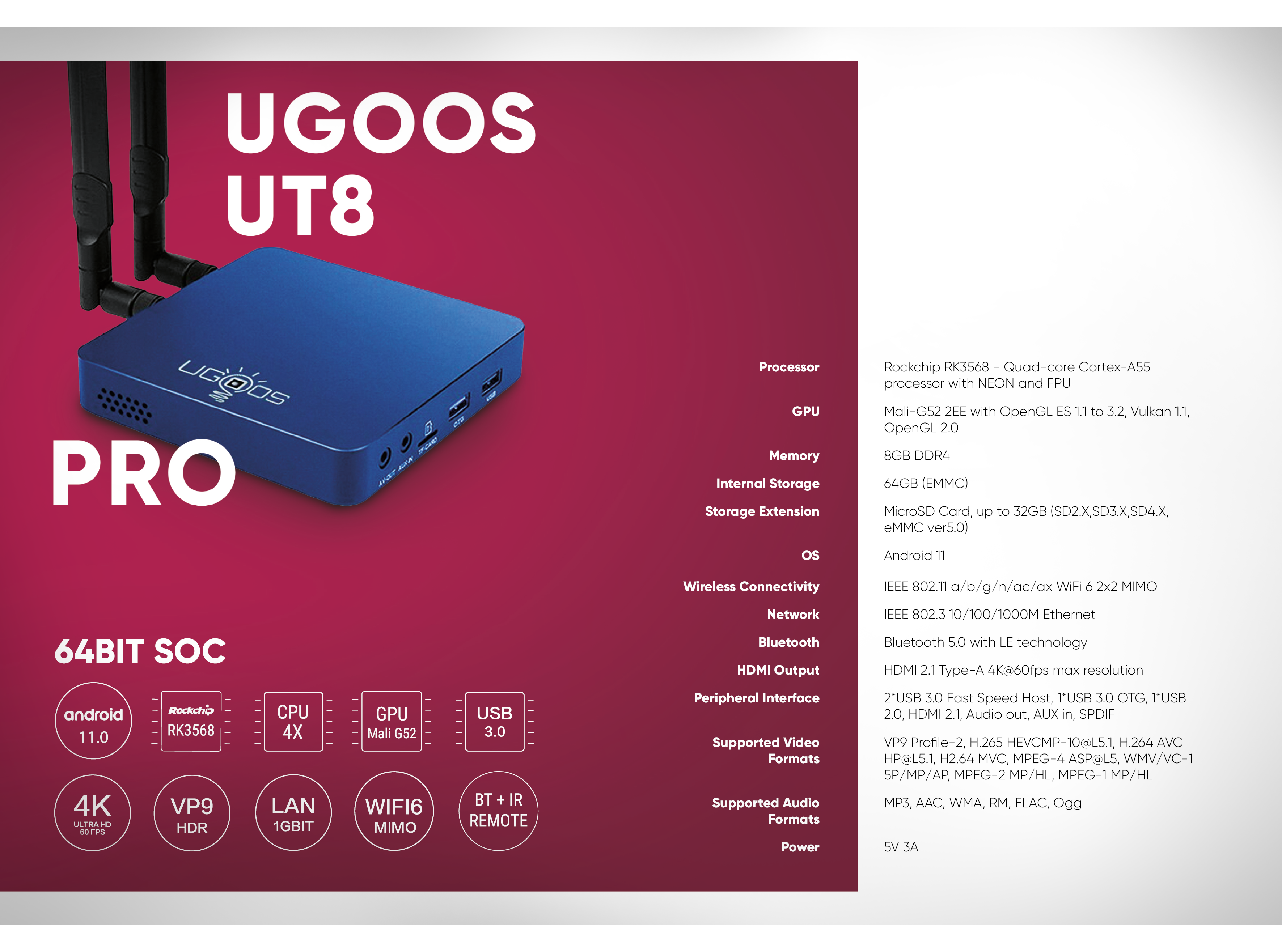 Ugoos UT8 Pro