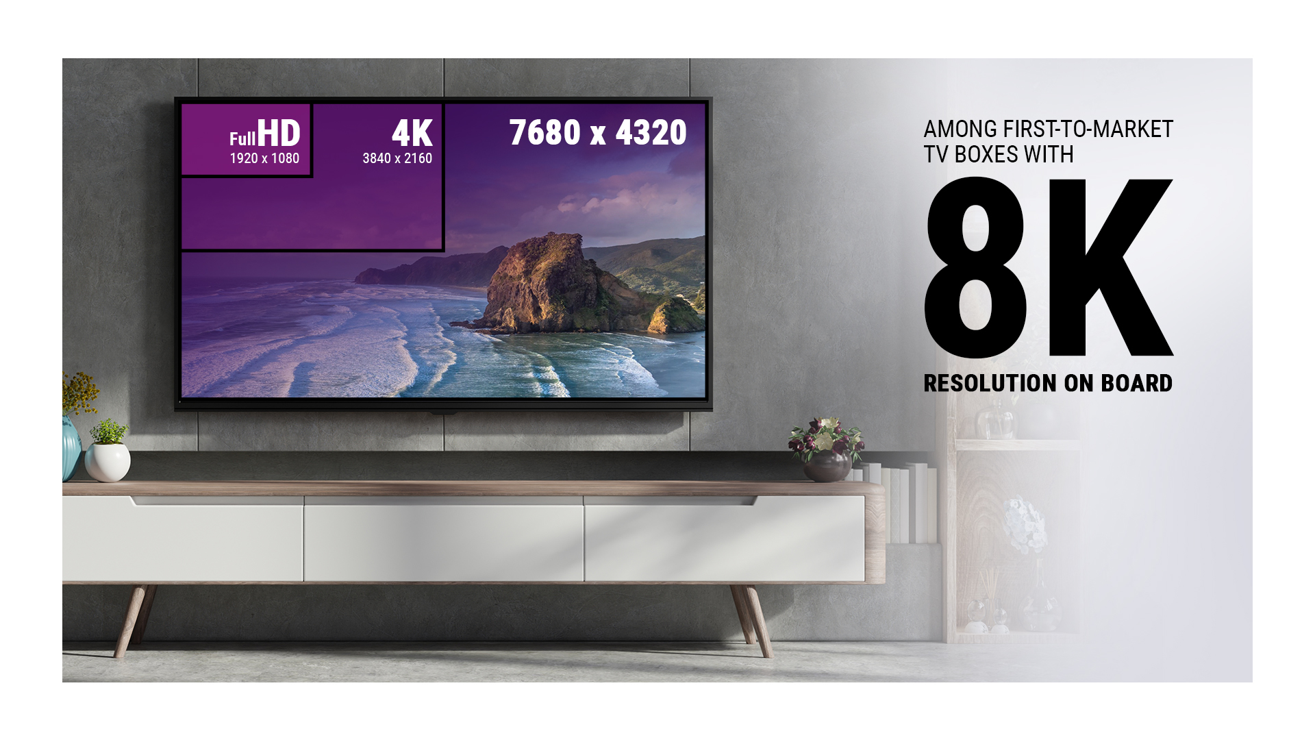AM8 Pro Smart TV Box Android 11.0 Amlogic S928X-J DDR4 8GB 64GB WiFi6 BT5.3 1000