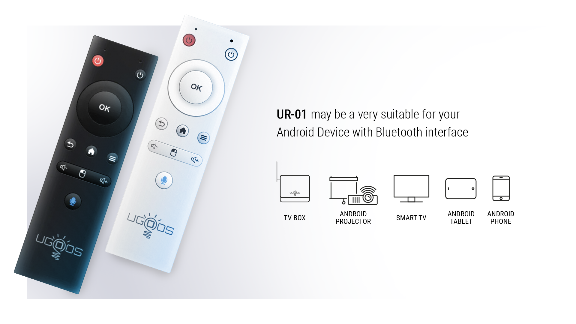 Bluetooth Ugoos Bt Remote Control Replacement For Google Chromecast 4K Snow  Compatible With GA01920 US, GA9N9NL, And GA19 US From Elainestore, $6.74