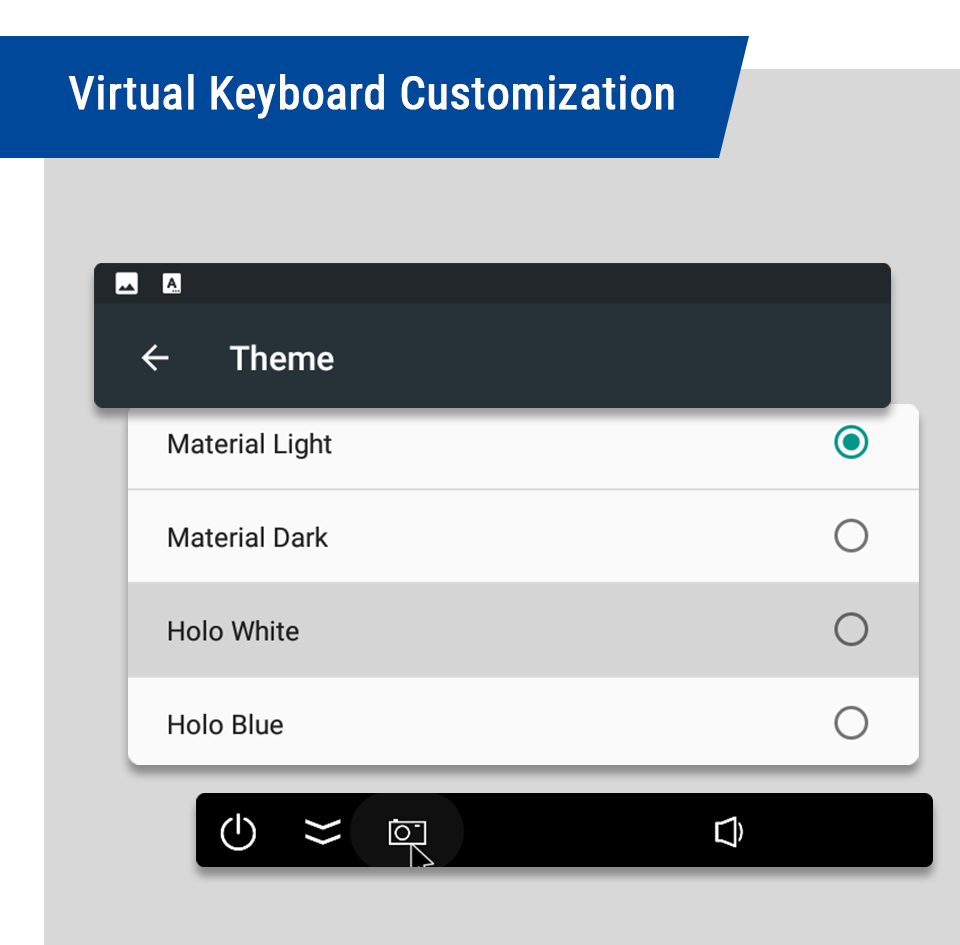 Interactive Keyboard Customization