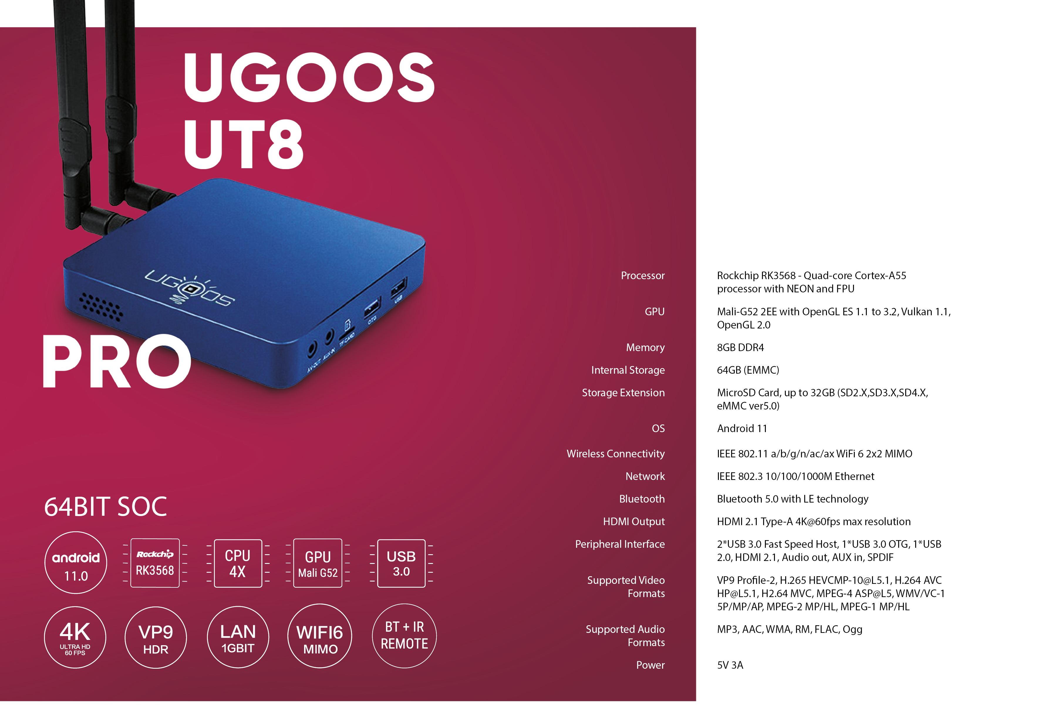 Ugoos UT8 Pro