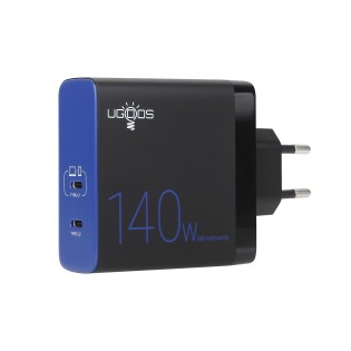 Ugoos GaN Power Adapter 140W 2 ports